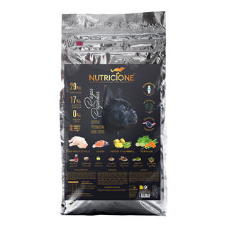 Nutricione Pienso sin cereales carne fresca de pollo y salmón para perros razas pequeñas