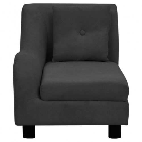 Sof&aacute; con coj&iacute;n para perros color Negro, , large Imagen numero 5