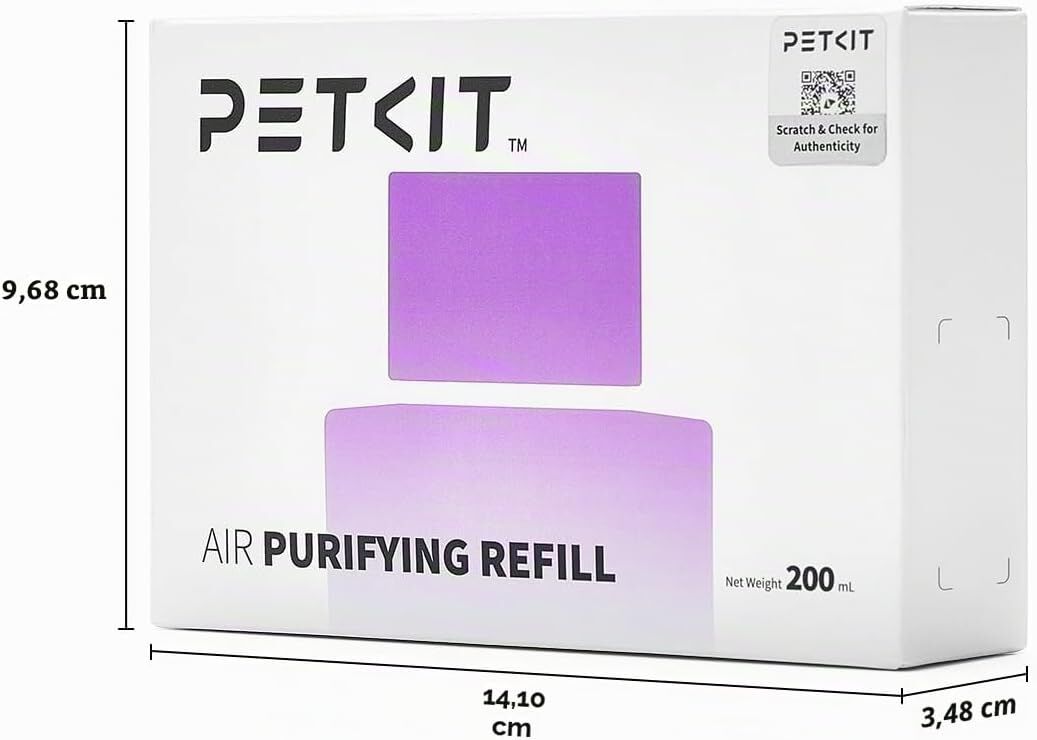PETKIT Recambios purificantes, compatibles con Pura MAX 2 y Pura X, repuesto para eliminador de olores (4 botellas), , large Imagen numero 5