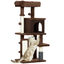 PawHut Árbol para Gatos Marrón, , large indicador imagen numero 6