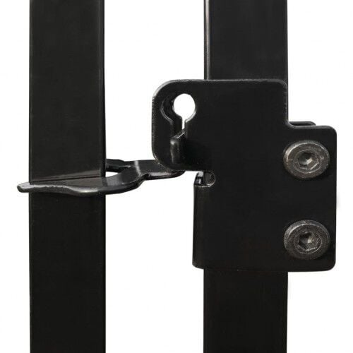 Perrera sin cubrir de acero color Negro thumbnail