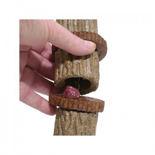 Juguete de forraje Hidetreat grande para loros color Varios thumbnail