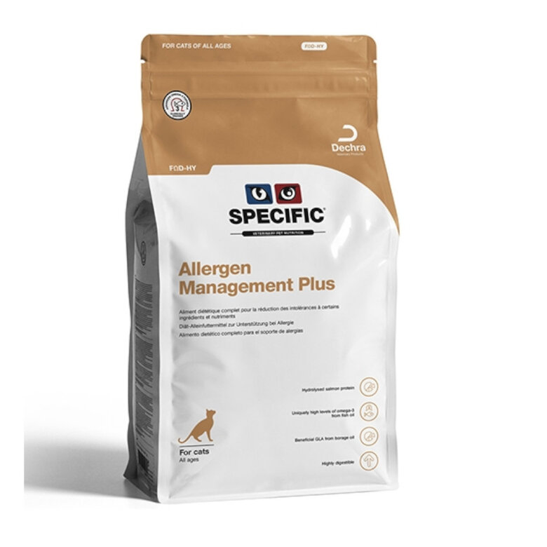 Specific FOD-HY Allergy Management Plus Pienso para gatos, , large image number null