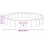 vidaXL Piscina para Perros PVC Grueso mascotas Nadar Ba&ntilde;o de al Aire Libre, , large indicador imagen numero 4