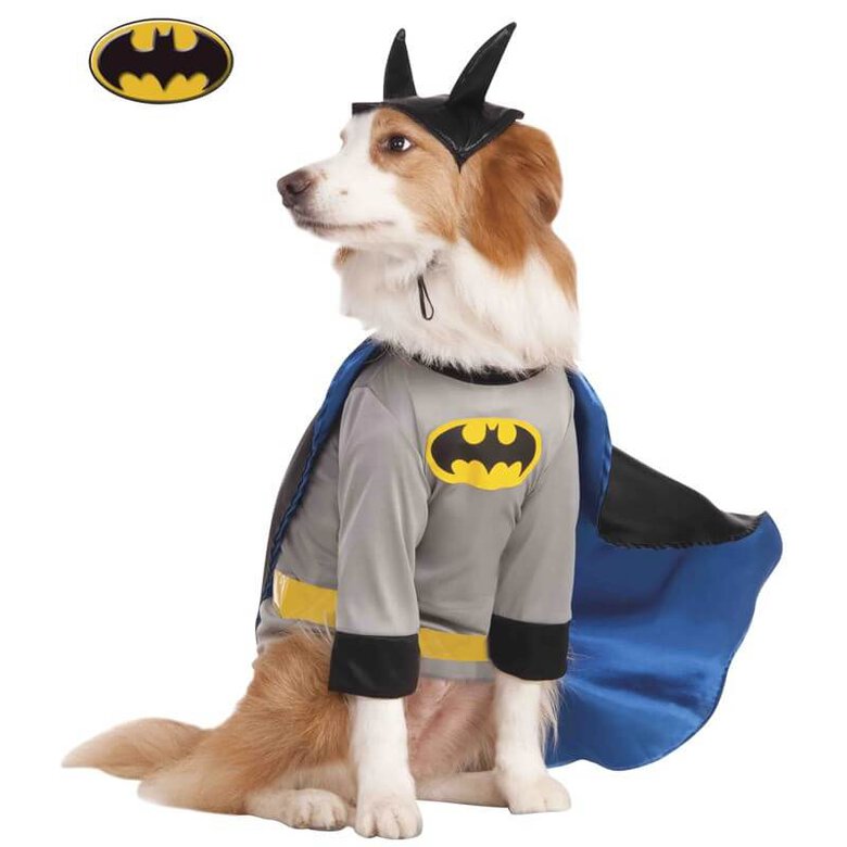 Rubie's Disfraz Batman para perros carnaval, , large image number null