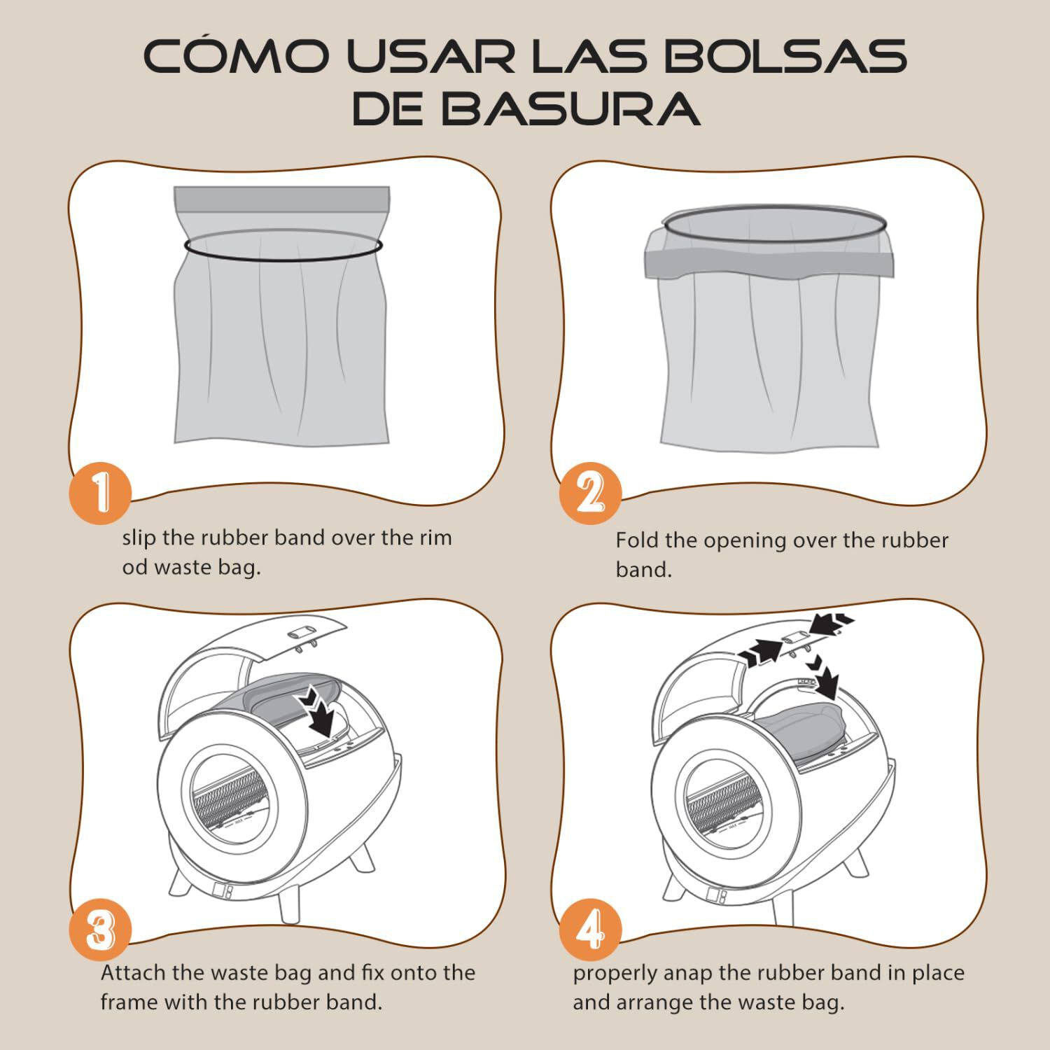 Nobleza Bolsas de Arena Resistentes para gatos thumbnail