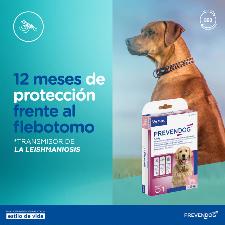 Virbac Prevendog Collar Antiparasitario para perros thumbnail