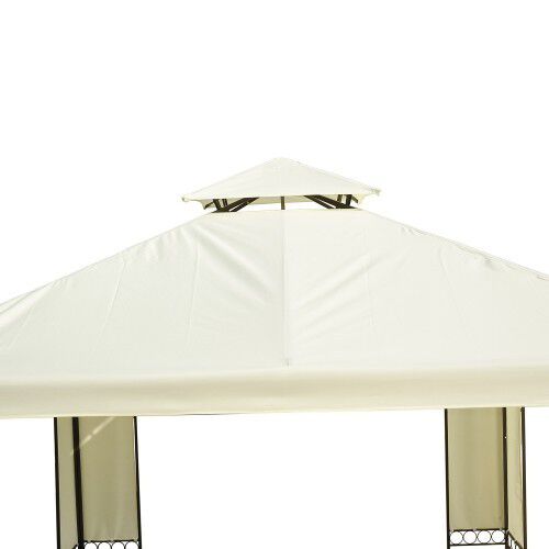 Carpa cubierta Outsunny color Negro y crema, , large Imagen numero 4