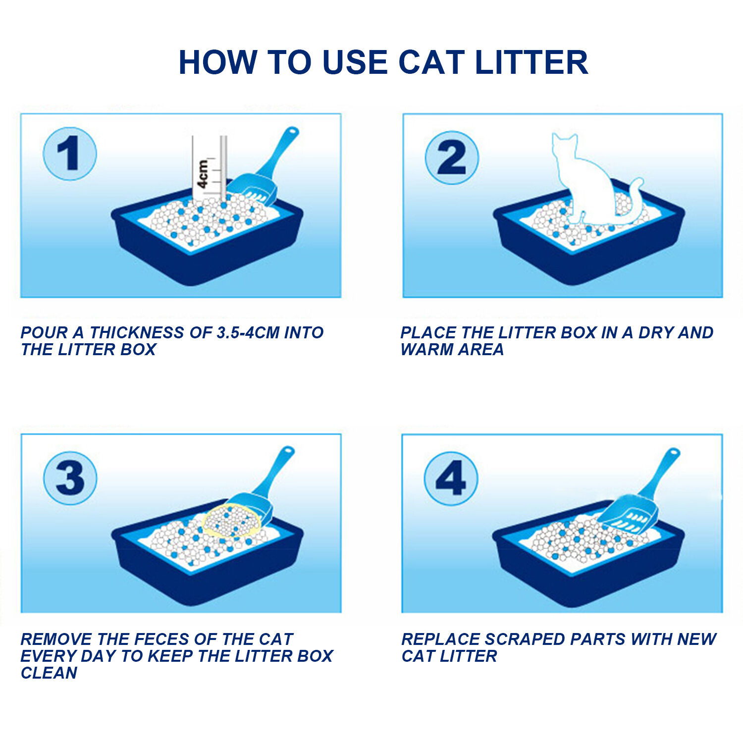 Nobleza Arena de sílice para gatitos thumbnail