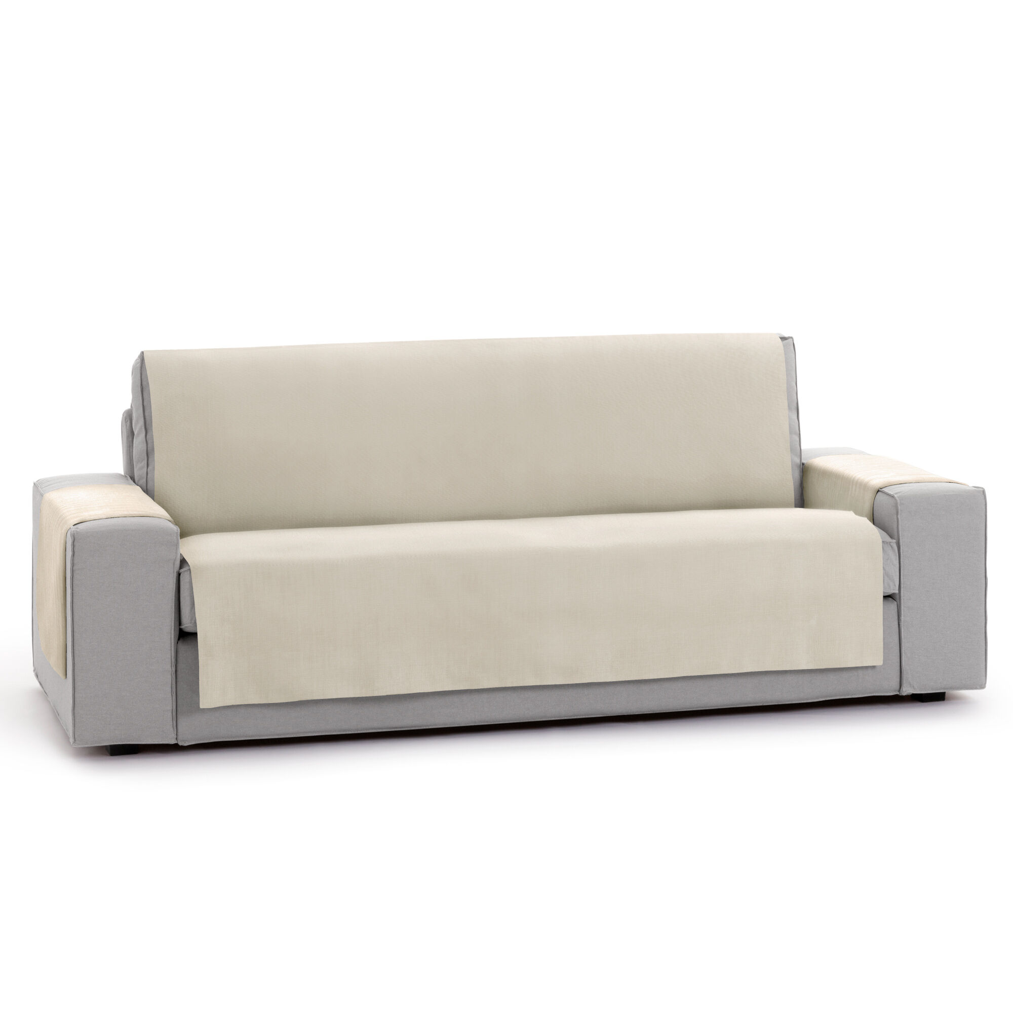 Protector Cubresofa Sofa Royale 115 cm. Color Lino. 2 plazas (120-170 cm), , large Imagen numero 1