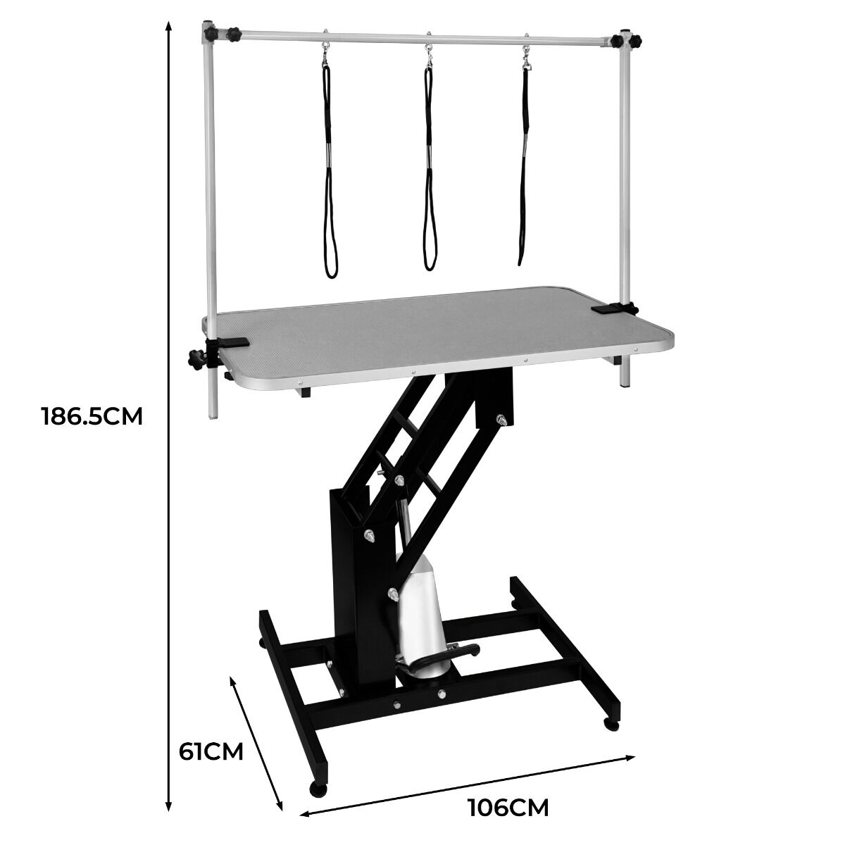 Monstershop Mesa De Aseo Hidráulica Negra thumbnail