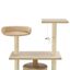 Rascador con poste de sisal color Beige, , large indicador imagen numero 4