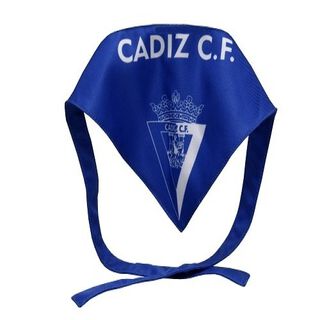 Bandana futbolera Cádiz para perros color Azul