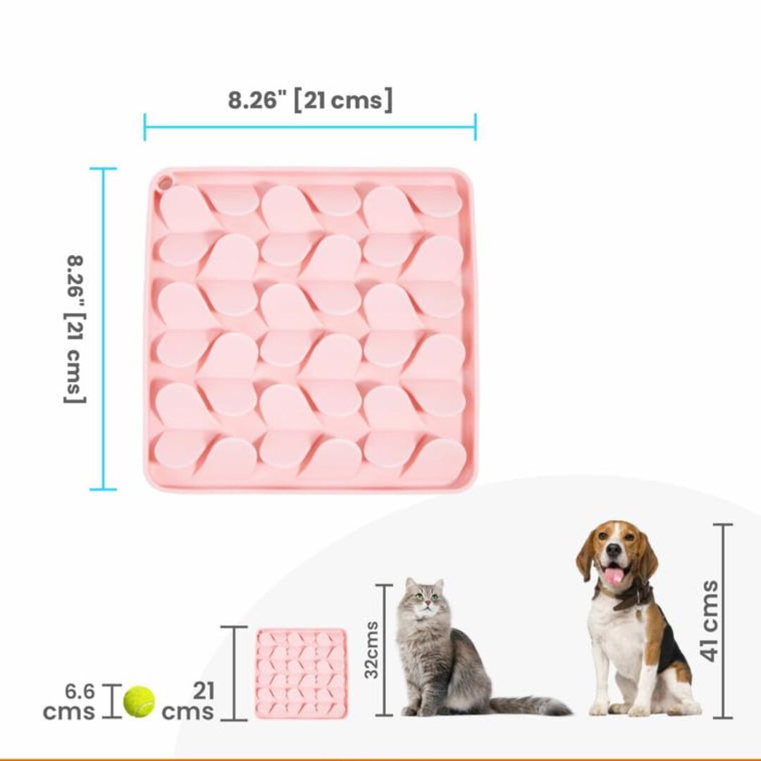 FOFOS | Alfombrilla de Lamer (Rosa)  - Para Perro o Gato, , large Imagen numero 2