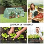 Vivero Outsunny para huerto con dos puertas color Verde, , large image number null