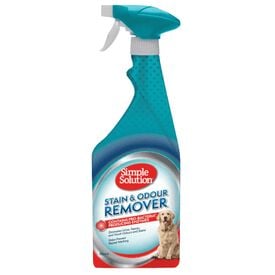 Simple Solution Quitamanchas y Olores  para perros y gatos