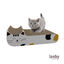 Leeby Kira tabla rascador de cartón blanco para gatos, , large indicador imagen numero 2