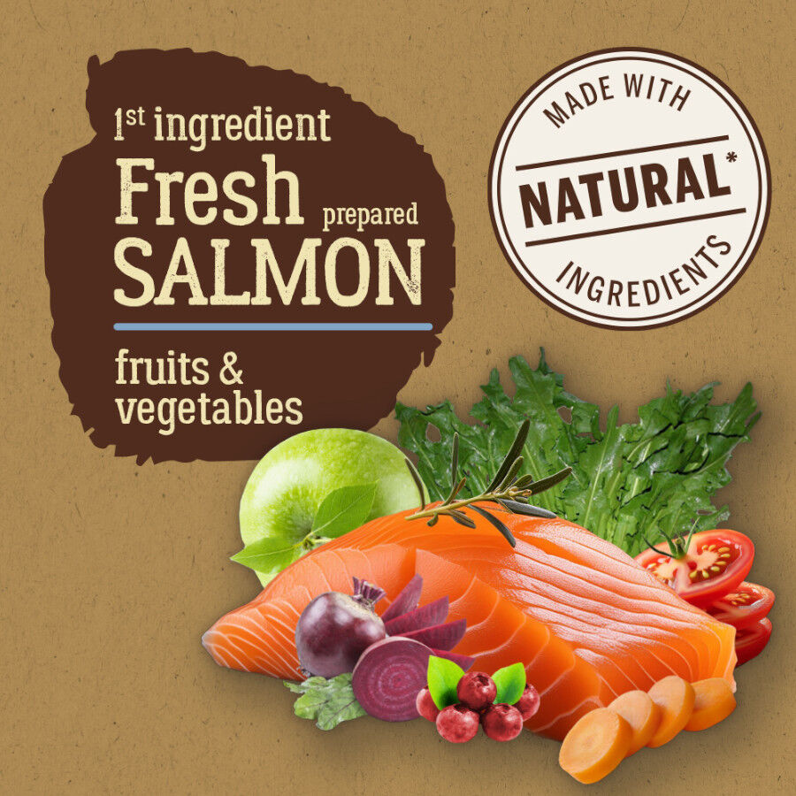 True Origins Pure Puppy Salmón con Guisantes pienso para perros thumbnail