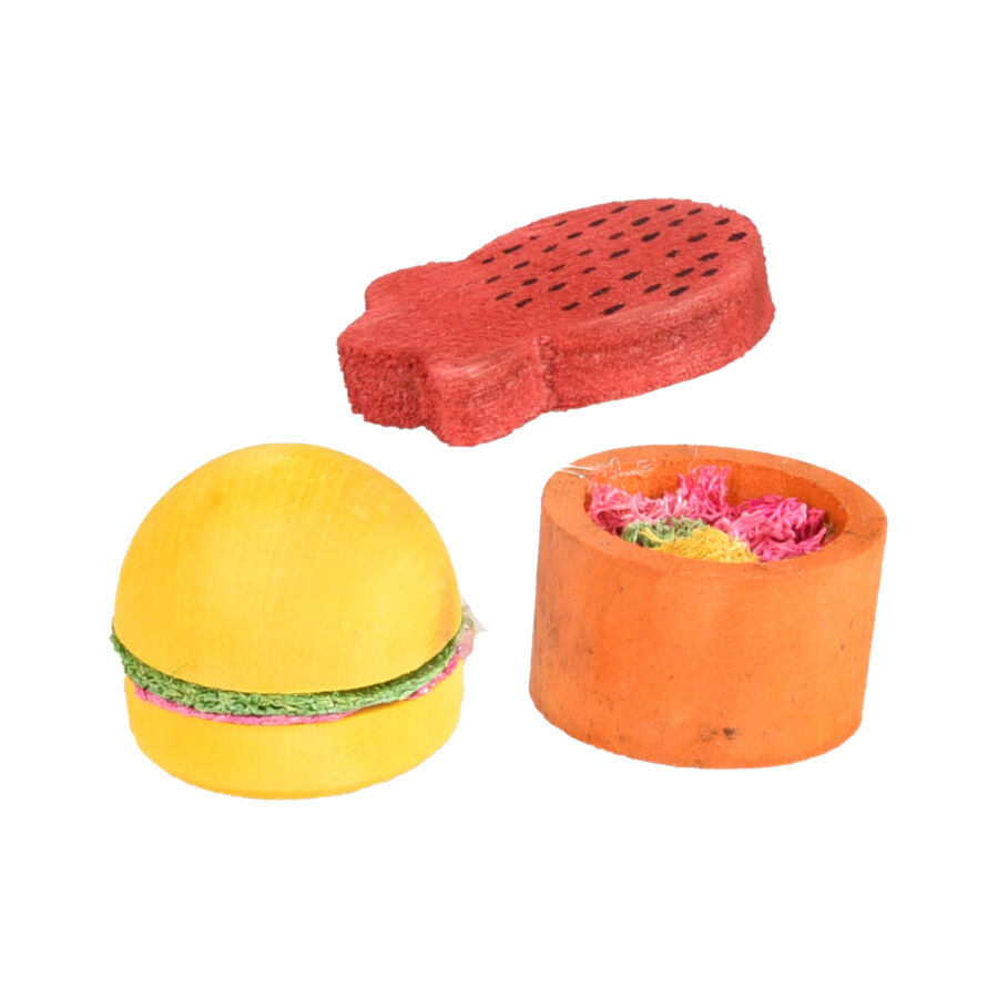 Flamingo Bernie Juguetes de Madera para roedores thumbnail