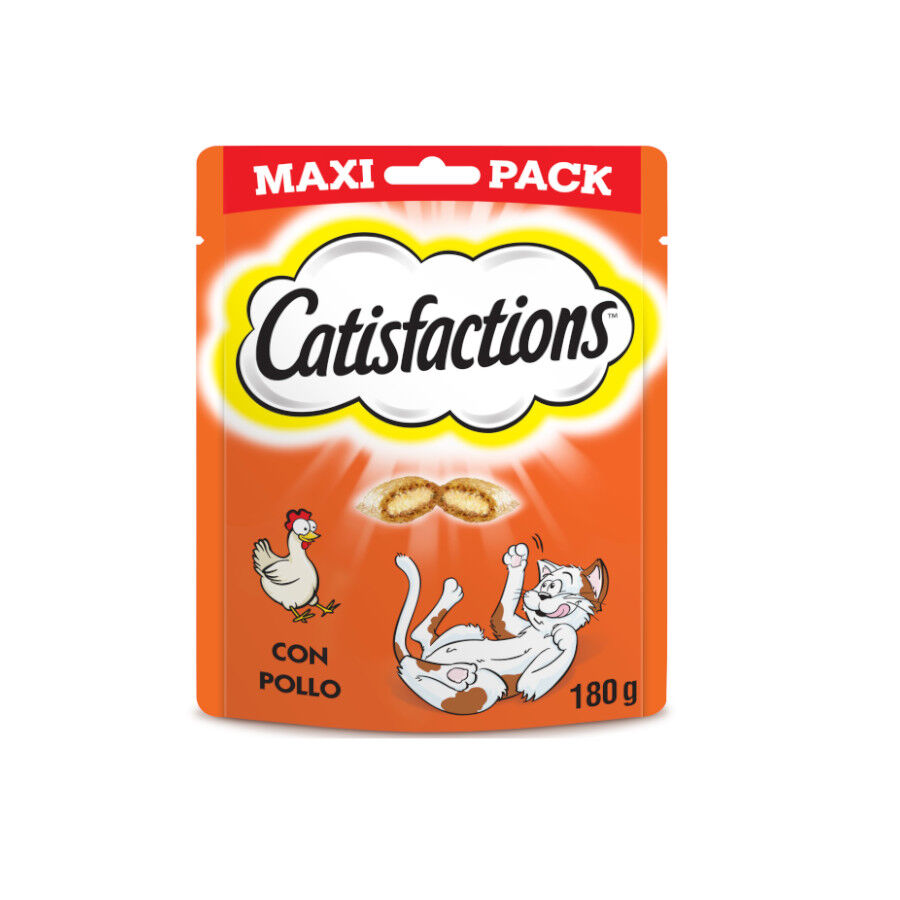 180 g Catisfactions Premios de Pollo para Gatos, , large Imagen numero 1