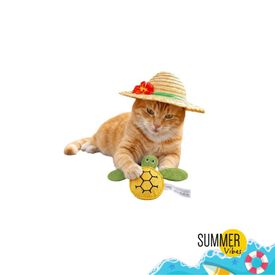 Summer Vibes Tortuga Peluche para gatos