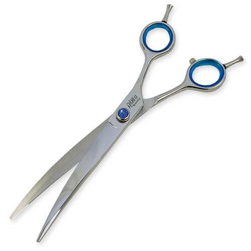 Ibañez Tijera curva platea peluquería canina para perros y gatos thumbnail