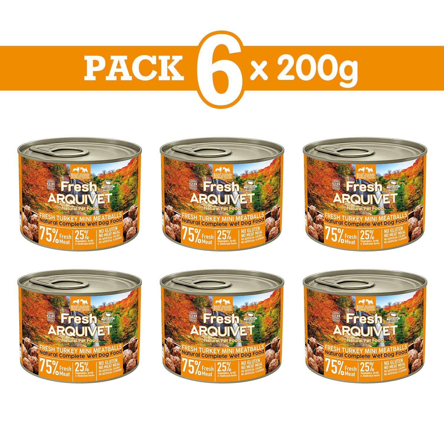 Arquivet Fresh MINI Turkey Meatballs 200gr, , large Imagen numero 2