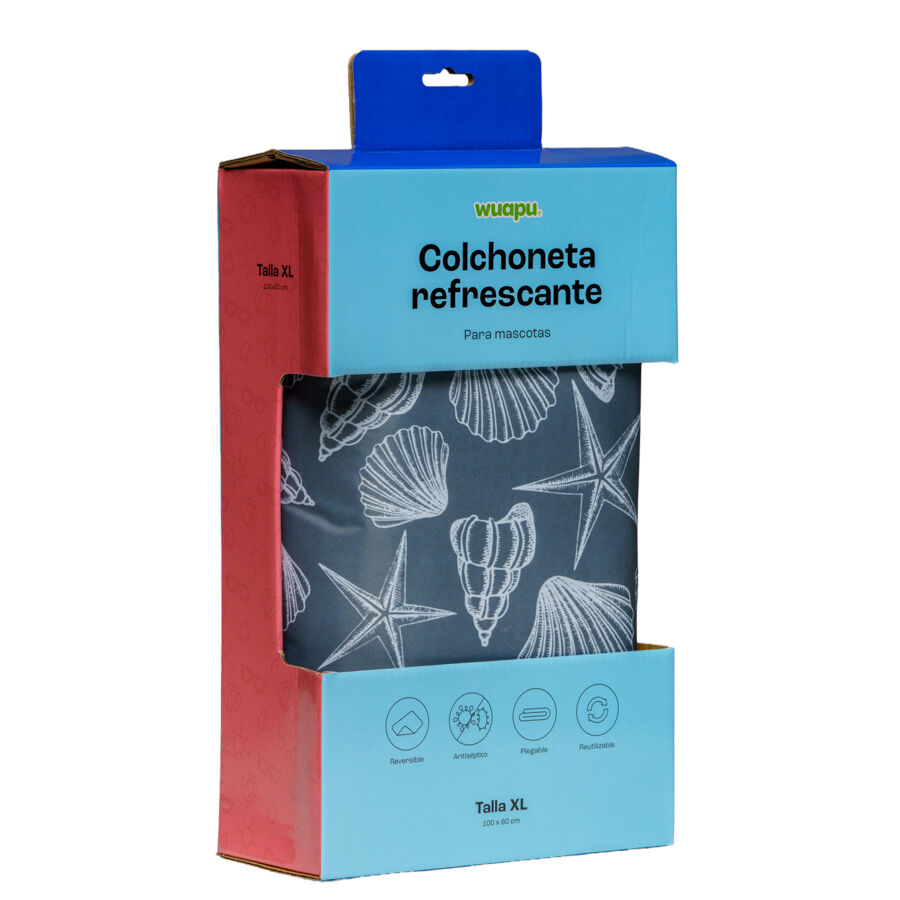 WUAPU COLCHON GEL REFRESH 90x50 INDICO, , large Imagen numero 6