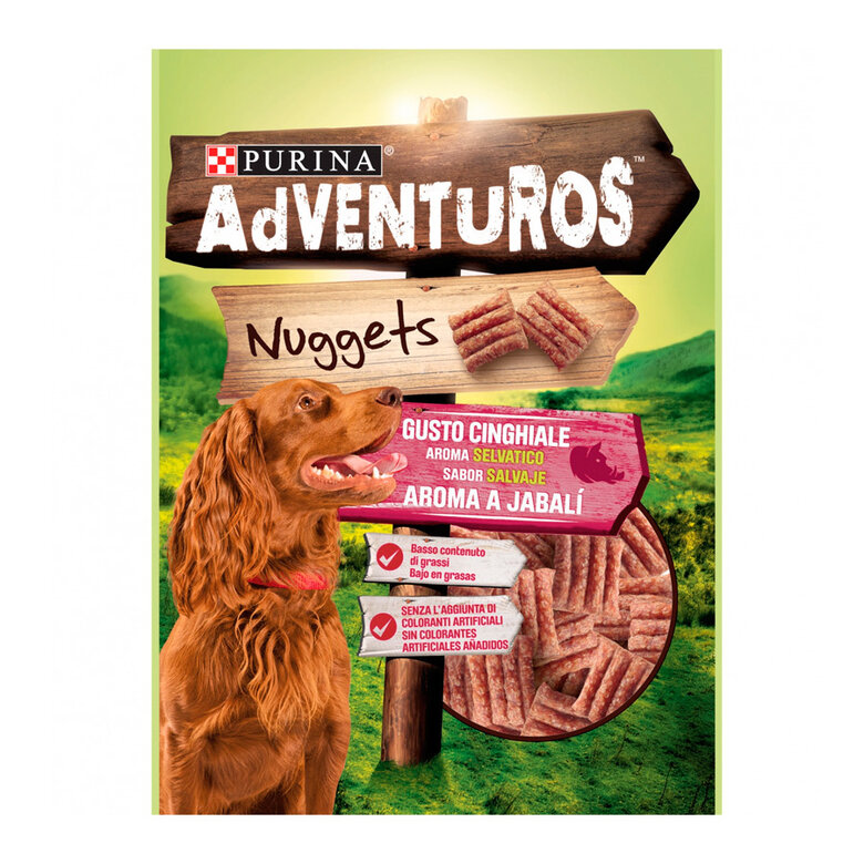 Adventuros Nuggets de Jabalí para perros, , large image number null