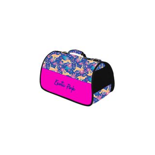 Cazo Exotic Pink Blue Transportín para perro y gato