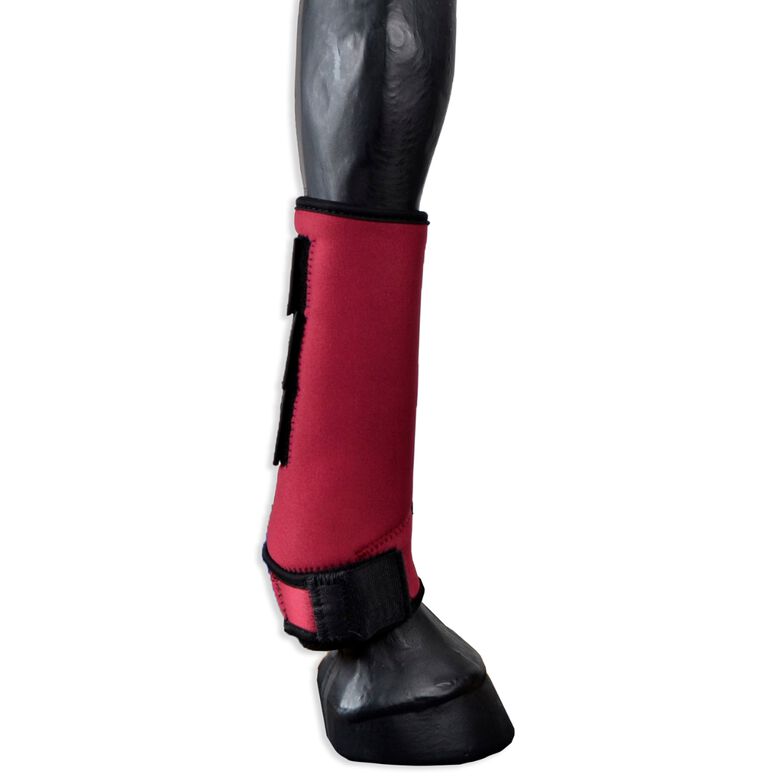 Guarnicioneria Los Nietos Protector Softopren Set De Un Par Color Burdeos Equipamiento Para El Caballo thumbnail