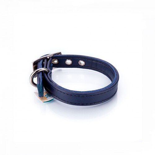 Collar de cuero vegano Pamppy especial Toy color Azul, , large Imagen numero 2