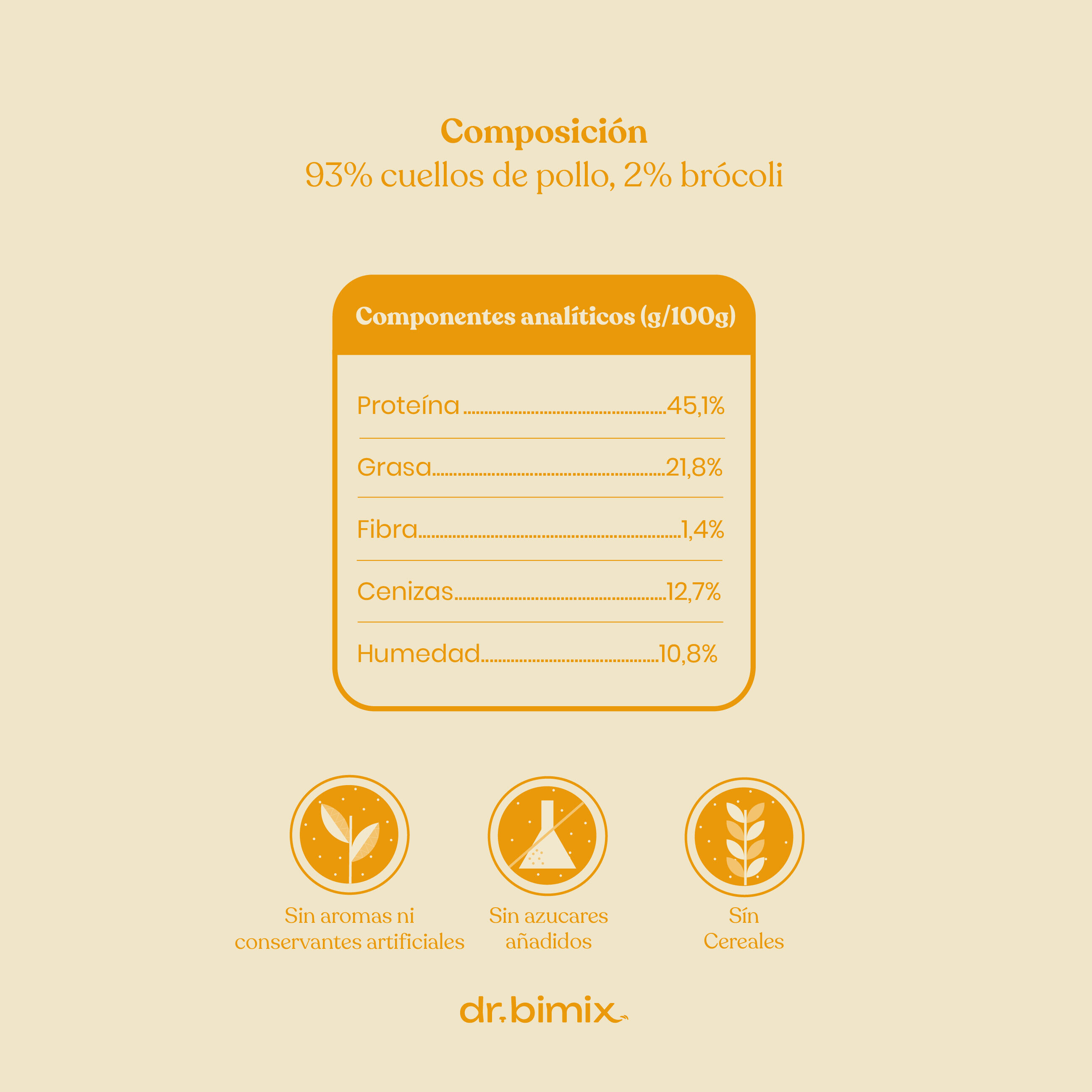 Galletas de Pollo con Br&oacute;coli para Perros dr.bimix | Snack Natural Premium, , large Imagen numero 5