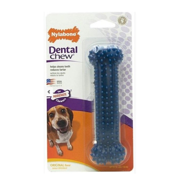 Nylabone Dental Chew Hueso mordedor para perros, , large image number null