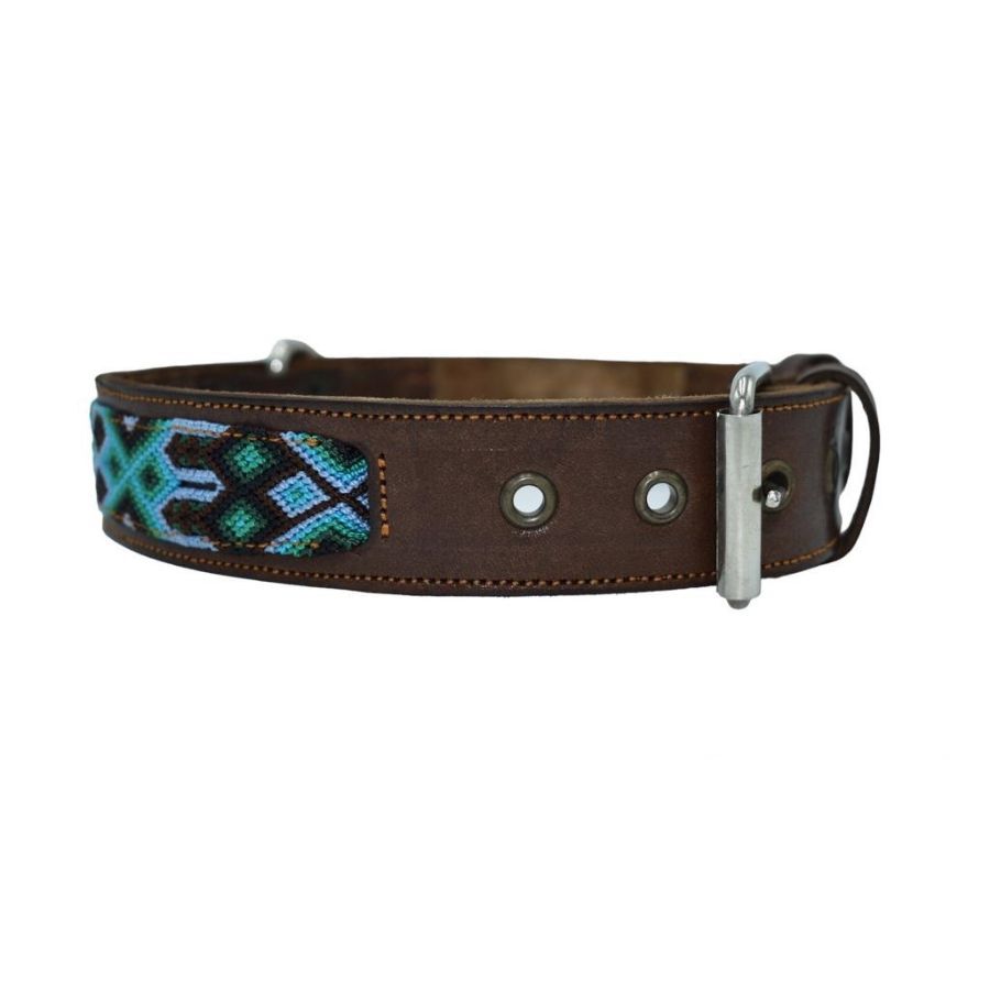 LOYAL COLLAR DE PIEL ARTESANAL TALLA M PARA PERROS, , large Imagen numero 2