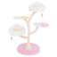 COSTWAY Árbol Rascador para Gatos, Torre de Escalada para Gatos con 2 Plataformas, 2 Nidos, 2 Bolas Colgantes y Postes de Sisal, Torre de Árbol para Gatos, Blanco y Rosa, , large indicador imagen numero 1
