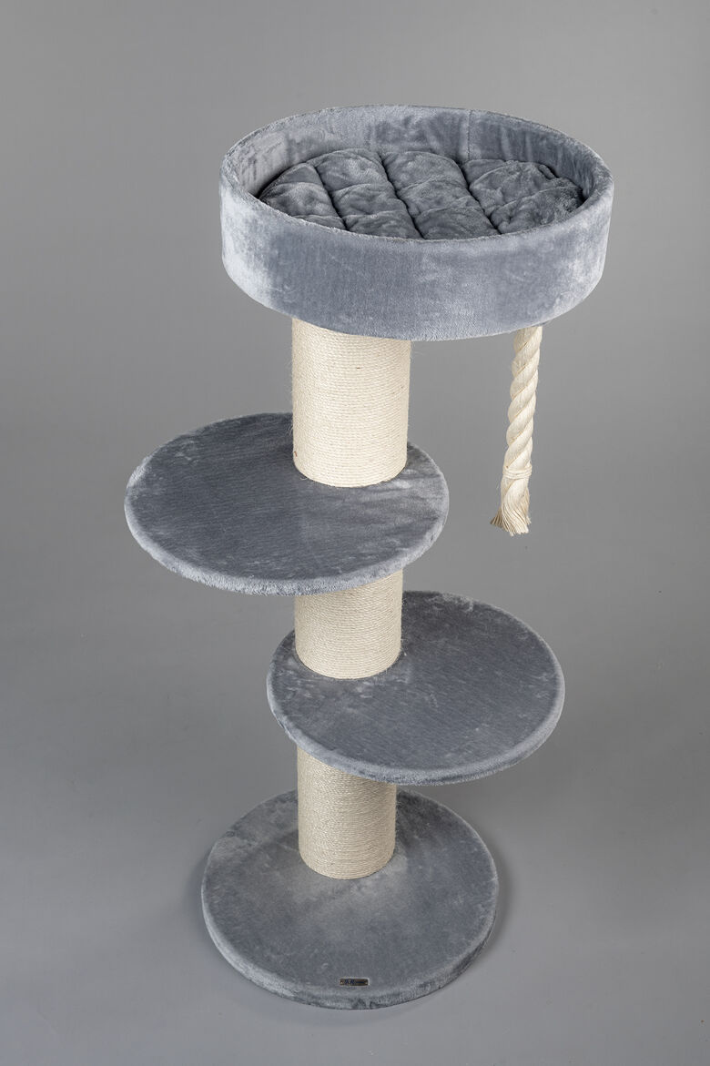 Rascador Maine Coon Sleeper Light Grey color Gris thumbnail