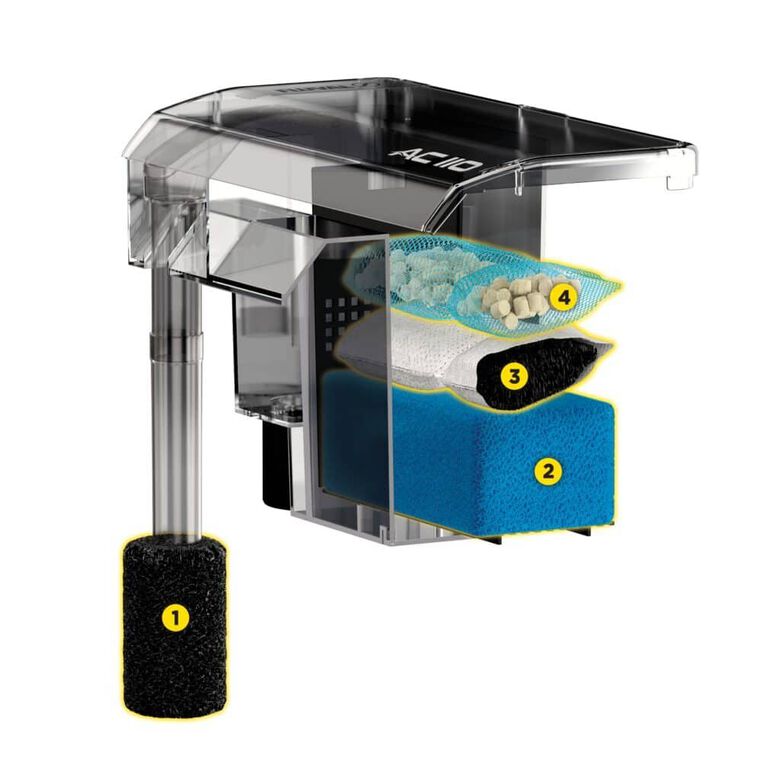 Fluval AquaClear filtro de mochila para acuario thumbnail