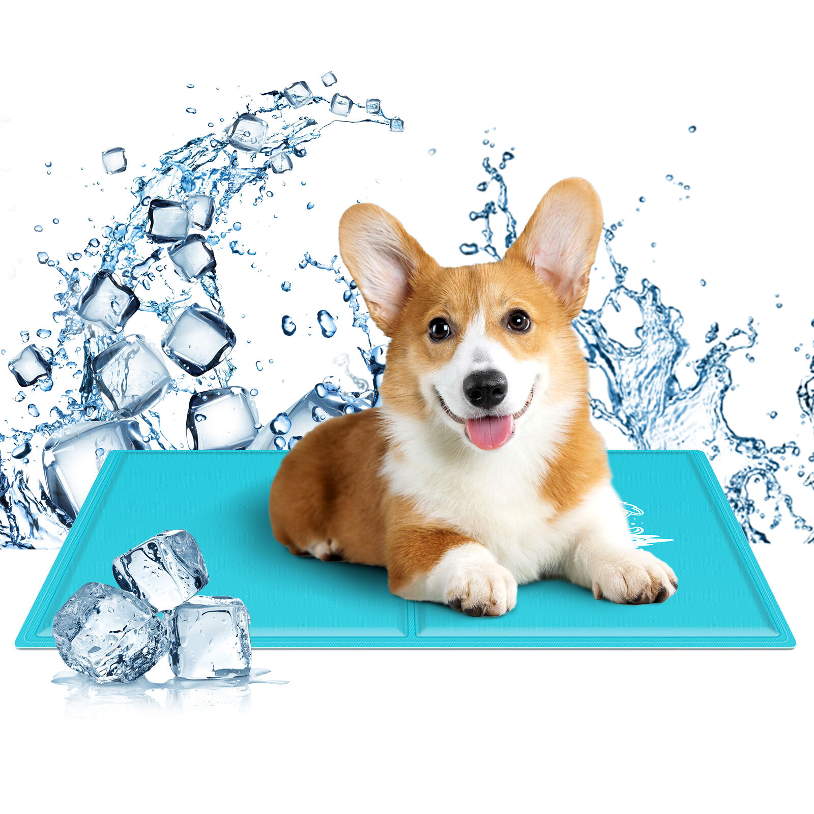 Nobleza Alfombra Refrescante para Perros Gatos, Auto Refrigerante No t&oacute;xico. Alfombra de Gel Activada por Presi&oacute;n para Perros Gatos, , large Imagen numero 12