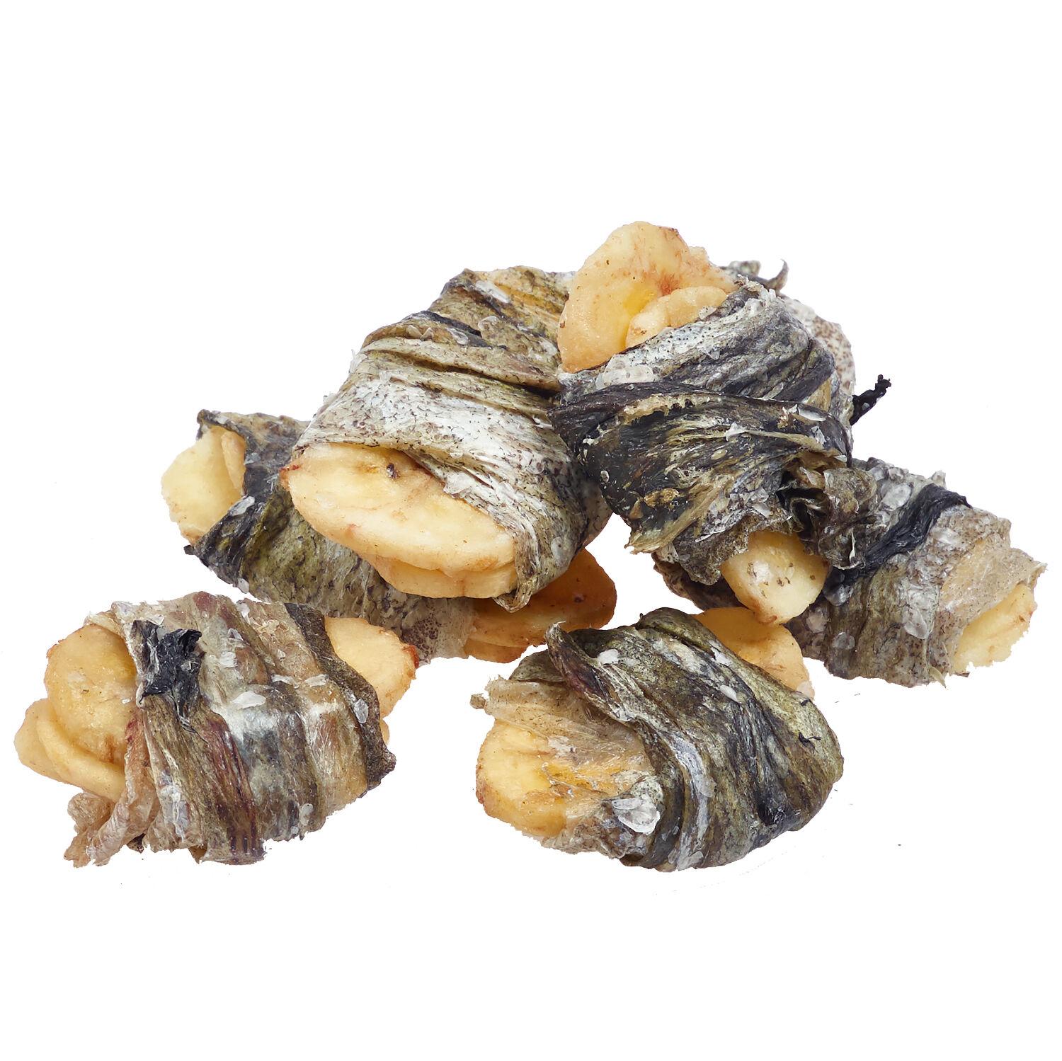 Fish4Dogs Snack natural Love Banana con Pescado para perros thumbnail