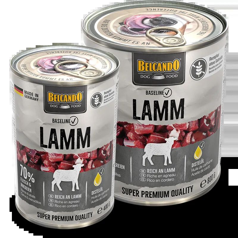Belcando Baseline Cordero Lata premium para perros thumbnail