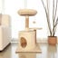 Althea Living - Cama &Aacute;rbol para Gatos N&aacute;car, madera maciza y yute, , large indicador imagen numero 2