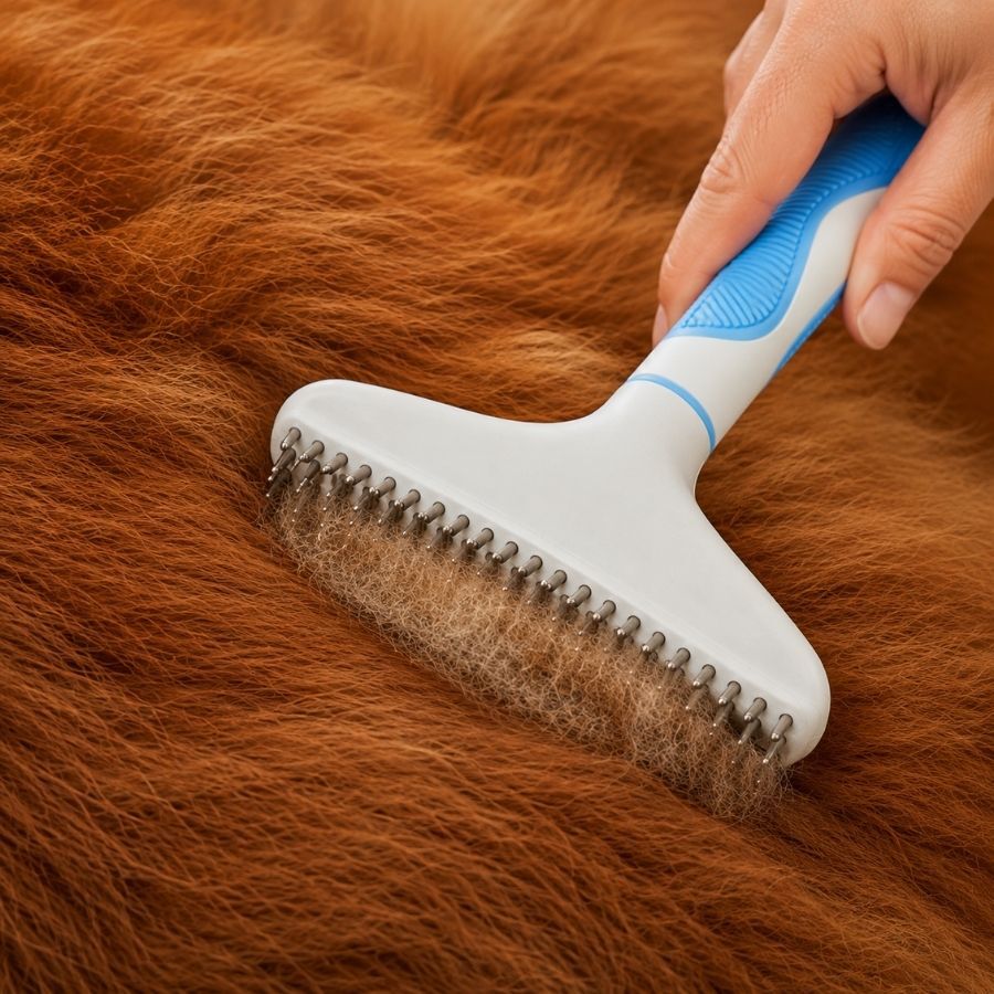 Bloob Rastrillo Deslanador Subpelo para perros, , large Imagen numero 4
