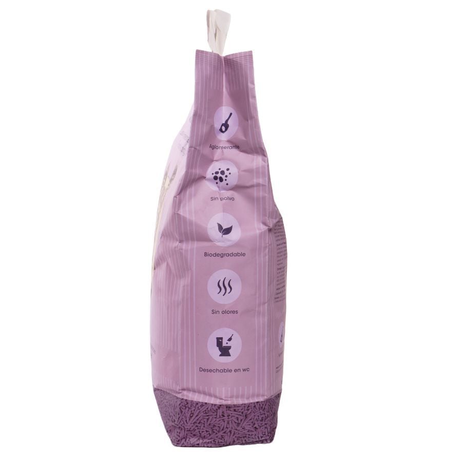 Wuapu naturcorn arena natural de maiz olor a lavanda para gatos thumbnail