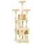 Rascador grande con postes color Beige, , large indicador imagen numero 1