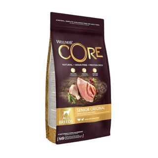 Wellness Core Senior Pollo y Pavo pienso para perros