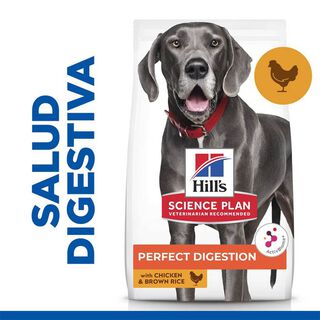 Hill's Science Plan Perfect Digestion Adult large Pollo pienso para perros