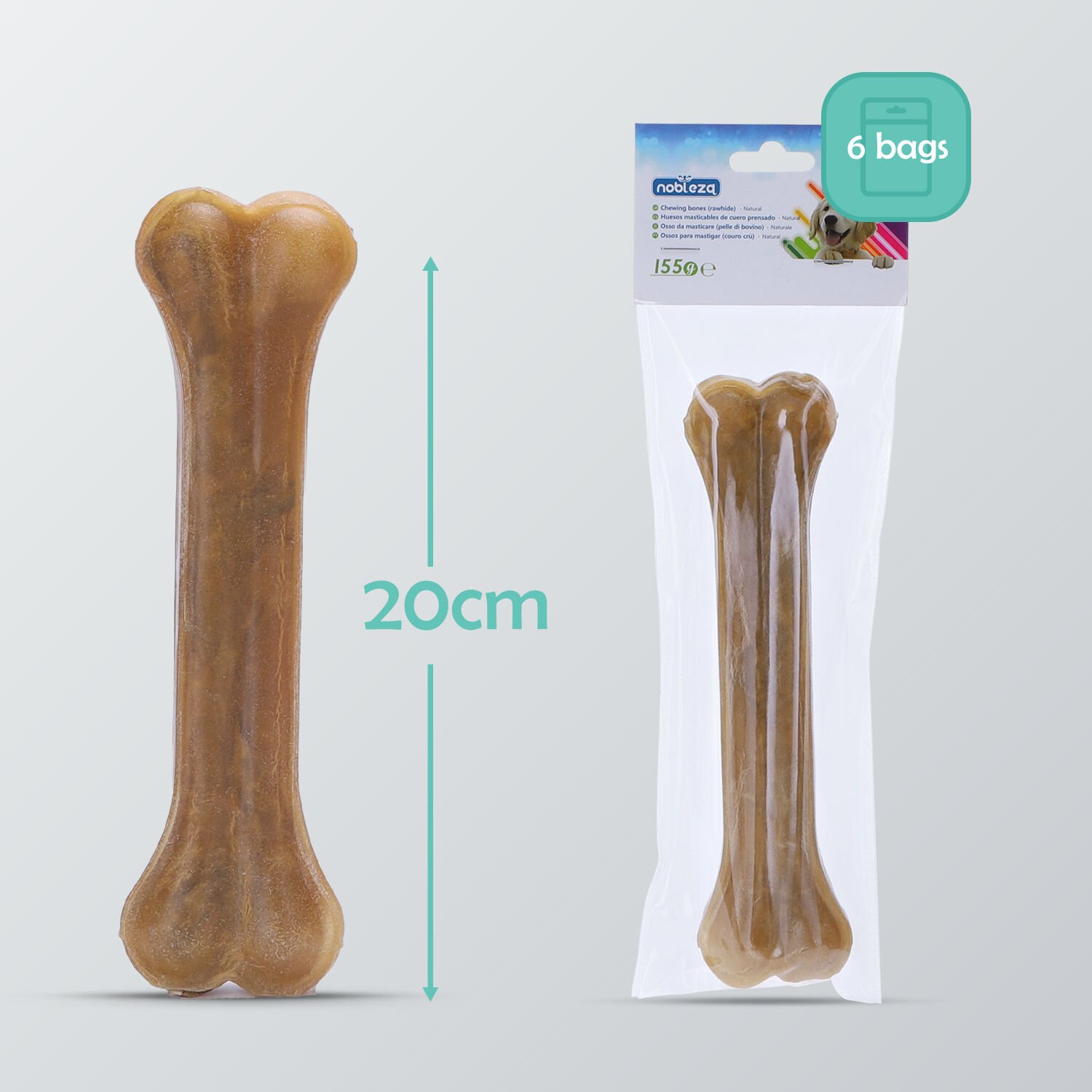 Nobleza Hueso prensado para perros thumbnail