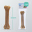Nobleza - Hueso Prensado para Perros Fortalecedor de Dientes Stick Dental Dog Snack, Hueso de Nudillos de Cuero Crudo, Hueso para morder, 15cm,12pcs, , large indicador imagen numero 5