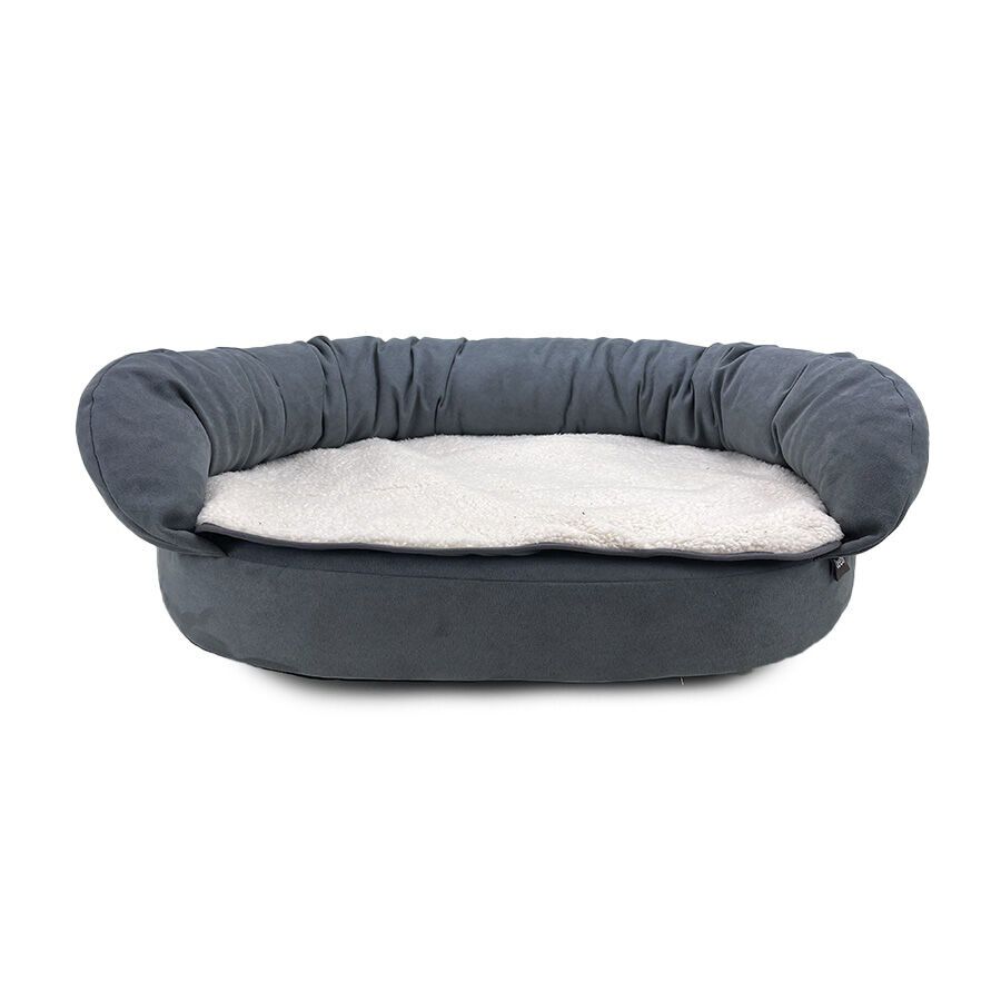 Leeby Sofá Ortopédico Viscoelástico Gris para perros thumbnail